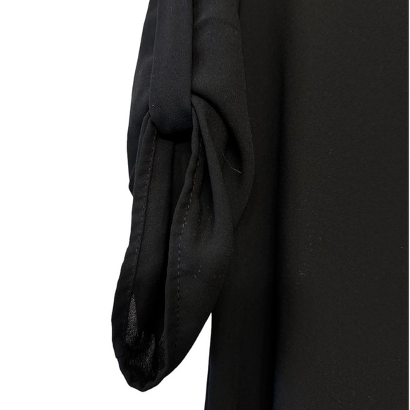 Lush Split Neck 3/4 Sleeve Dress Size XS - Picture 5 of 8